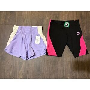 Set of 2 brand new active shorts size large